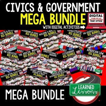 Legislative Branch Bundle | Congress Activities | Civics | Print & Google - preview 4