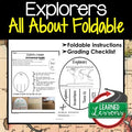 EXPLORERS Activity, All About Foldable (Interactive Notebook) - preview 1