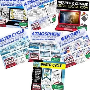 Atmosphere, Weather & Climate Bundle | Earth Science Curriculum | NGSS - preview 3