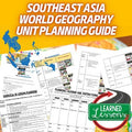 Southeast Asia Lesson Plan Guide for World Geography Back To School - preview 1