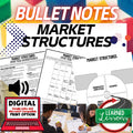 Market Structures Outline Notes, Bullet Notes, Unit Review, Economic Notes - preview 1