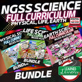 NGSS Science Curriculum Bundle | Earth, Life & Physical Science | Print Digital - preview 1