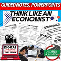 Think Like an Economist Guided Notes & PowerPoint, Digital Learning, Google - preview 1