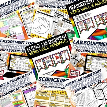 Basic Science & Scientific Inquiry Bundle | NGSS Scientific Method & Lab Skills - preview 2