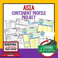 Asia Project Activity World Geography, Digital Learning & Print - preview 1