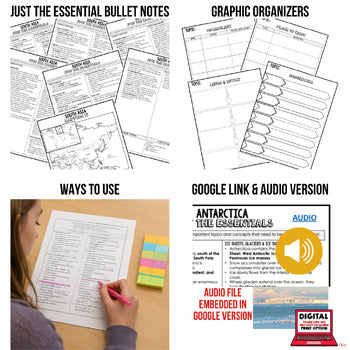 World Geography Notes Bundle | Guided Notes, Bullet Notes & Geography Outlines - preview 2