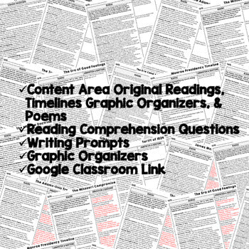 Western Expansion Monroe Era DBQ Close Reading Textbook Google - preview 2