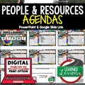 People & Resources Agenda PowerPoint & Google Slides, World Geography Agenda - preview 1