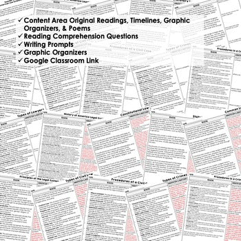American Law DBQ Reading Activity, Google, Civics DBQ, Close Reading - preview 2