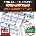 Differentiation Homework Bingo | Choice Board Homework | Learning Styles - preview 1