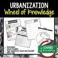 Urbanization Activity, Wheel of Knowledge (Interactive Notebook) - preview 1