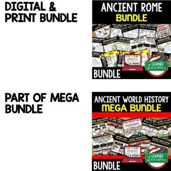 Ancient Rome Agenda PowerPoint & Google Slides, World History Agenda - preview 2