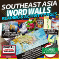 Southeast Asia Word Wall Activity Pages World Geography Word Wall - preview 1
