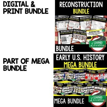 Reconstruction Agenda PowerPoint & Google Slides, American History Agenda - preview 2