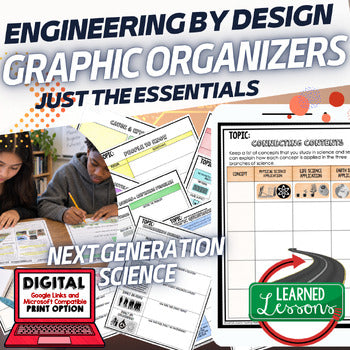 Next Generation Science Practices of Engineering Graphic Organizers with Google - preview 1