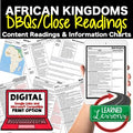 African Kingdoms DBQ Reading Activity Google World History DBQ Reading - preview 1