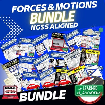 Forces & Motion Bundle | Physical Science Curriculum | NGSS Print & Digital - preview 1