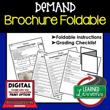 Demand Activity Foldable, Economics Curriculum - preview 1