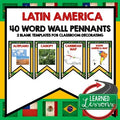 Latin America Word Wall World Geography Word Wall Geography Posters - preview 1