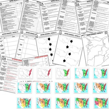 Western Expansion Mapping Activity Research PowerPoint Mapping Western Expansion - preview 3