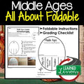 Middle Ages Activity, All About Foldable (Interactive Notebook) - preview 1