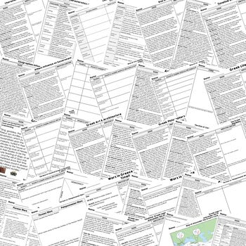 Ancient Greece DBQ Reading Activity Google World History DBQ Reading - preview 2