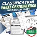 Classification Activity, Wheel of Knowledge Interactive Notebook - preview 1
