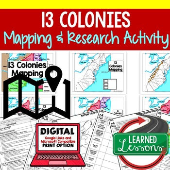 American History Map Activities Bundle | U.S. History | Print & Digital - preview 3