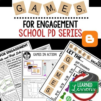 Games for Engagement Teacher PD Series - preview 1