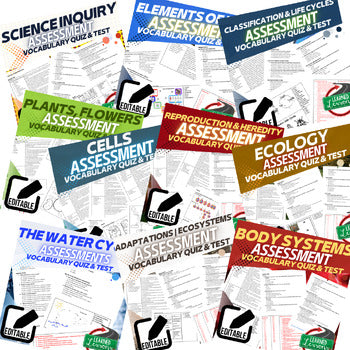 Ecology Assessments, Test, Quiz, Life Science Assessments - preview 4