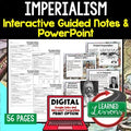 Imperialism Guided Notes & PowerPoints, US History, Print, Digital, Google - preview 1