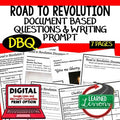Road to American Revolution DBQ (Document Based Questions) Paper and Google - preview 1
