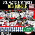 U.S. Symbols & Monuments Bundle | Civics Activities | Print & Google - preview 1