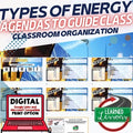 Energy Agenda PowerPoint & Google Slides, Physical Science Agenda - preview 1