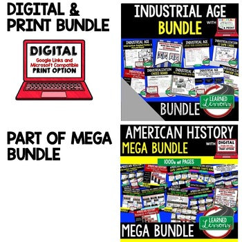 Industrial Age Agenda PowerPoint | U.S. History Bell Ringers & Google Slides - preview 3