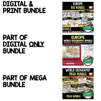 Europe Geography Agenda PowerPoint & Google Slides World Geography Agenda - preview 2