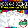 NGSS Science Phenomenon Template | Observation & CER Graphic Organizer - preview 1