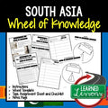 South Asia Activity, Wheel of Knowledge (Interactive Notebook) - preview 1
