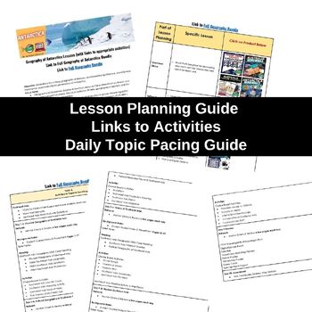 Australia Lesson Plan Guide for World Geography Back To School - preview 2