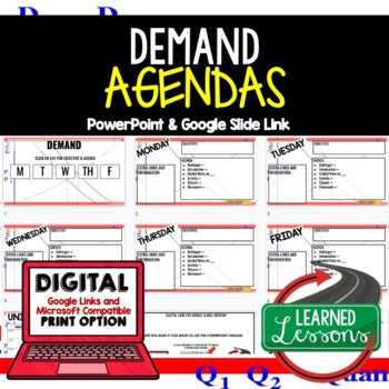 Demand Agenda PowerPoint & Google Slides Civics Agenda - preview 1