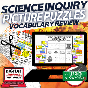 Science Inquiry Activity Picture Puzzle Earth Science Activity - preview 1