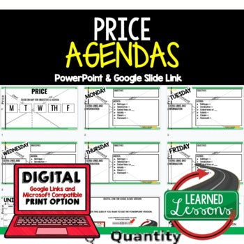 Price Agenda PowerPoint & Google Slides Civics Agenda - preview 1