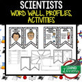 Scientists Word Wall Profiles, Activity STEM Word Wall, STEM Posters - preview 1