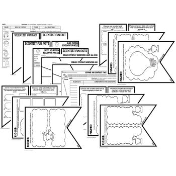 Scientists Word Wall Profiles, Activity STEM Word Wall, STEM Posters - preview 3