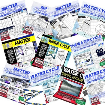 Matter Bundle | Physical Science Curriculum | NGSS Print & Digital Activities - preview 3