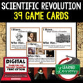 Scientific Revolution Game Cards, Test Prep, Print & Digital Learning, Google - preview 1