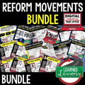 Reform Movements Bundle | U.S. History Activities Print & Digital - preview 1