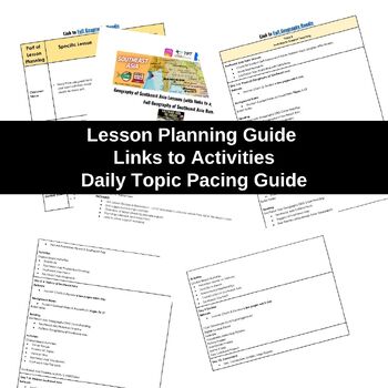 Southeast Asia Lesson Plan Guide for World Geography Back To School - preview 2