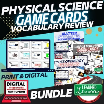 NGSS Science Games Bundle | Life, Earth & Physical Science | Print & Digital - preview 2