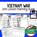 Vietnam War Lesson Plan Guide, American History BACK TO SCHOOL - preview 1